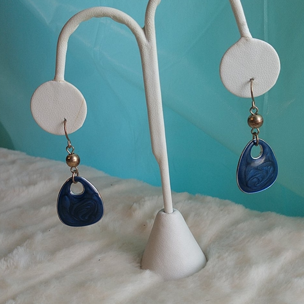 Boho resin earrings